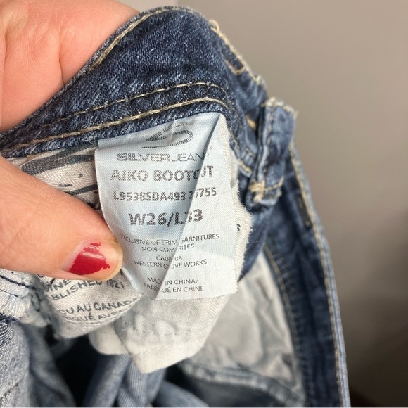 Silver Jeans Aiko bootcut jeans size 26 - Picture 7 of 7